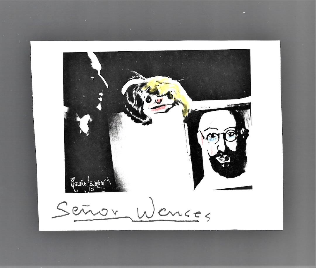 Ventriloquist Señor Wences the Muppet Show Ventriloquist Etsy