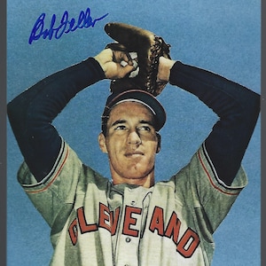 MLB Bob Feller - MLB Great, Baseball Hall of Fame - Autographed 8x10 Photo W/COA