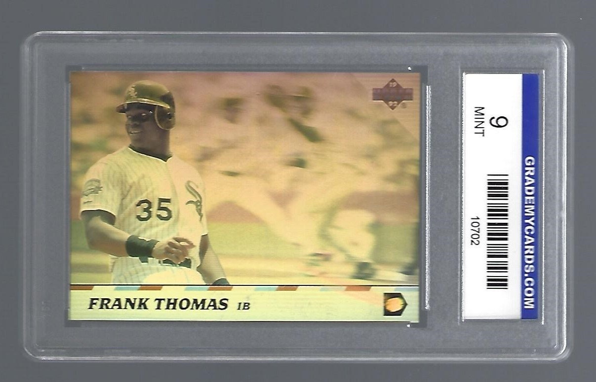 1992 Upper Deck MVP Holographic Frank Thomas 52 Mint 9 by - Etsy