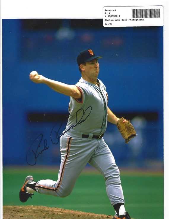 Rick Reuschel, San Francisco Giants, Signed, Autographed, 8x10, Photo, a Coa Will Be Included. Rick Reuschel, San Francisco Giants, Signed, Autographed, 8x10, Photo, a Coa Will Be Included.