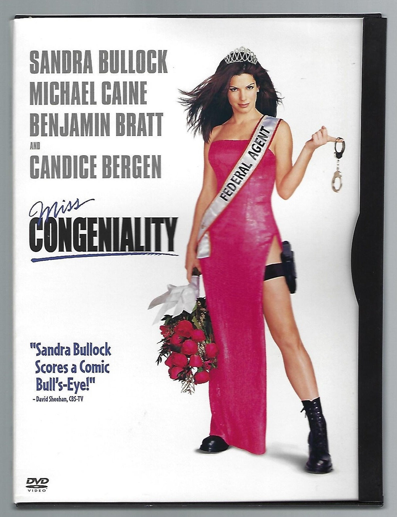 DVD Miss Congeniality Widescreen Version. Sandra Bullock. Snap Etsy
