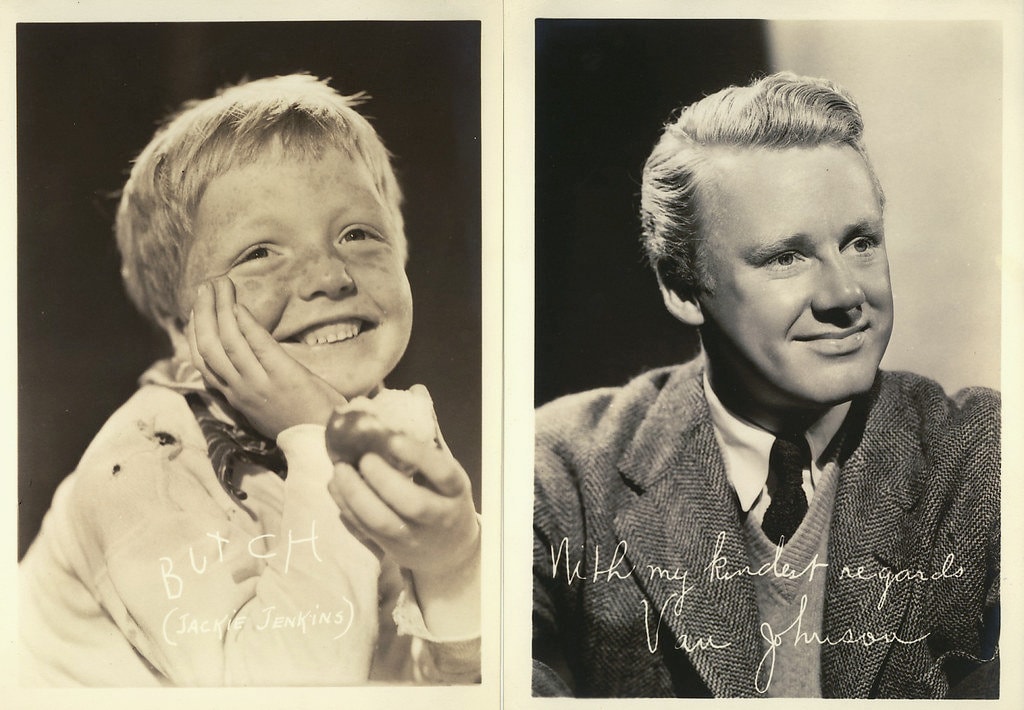 Actor Jackie butch Jenkins 1940s Child Actor Signed 3x5 Card W/COA - Etsy