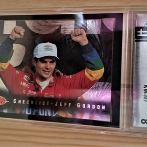 1995 Images Nascar Jeff Gordon Cards 4 Graded to Choose From