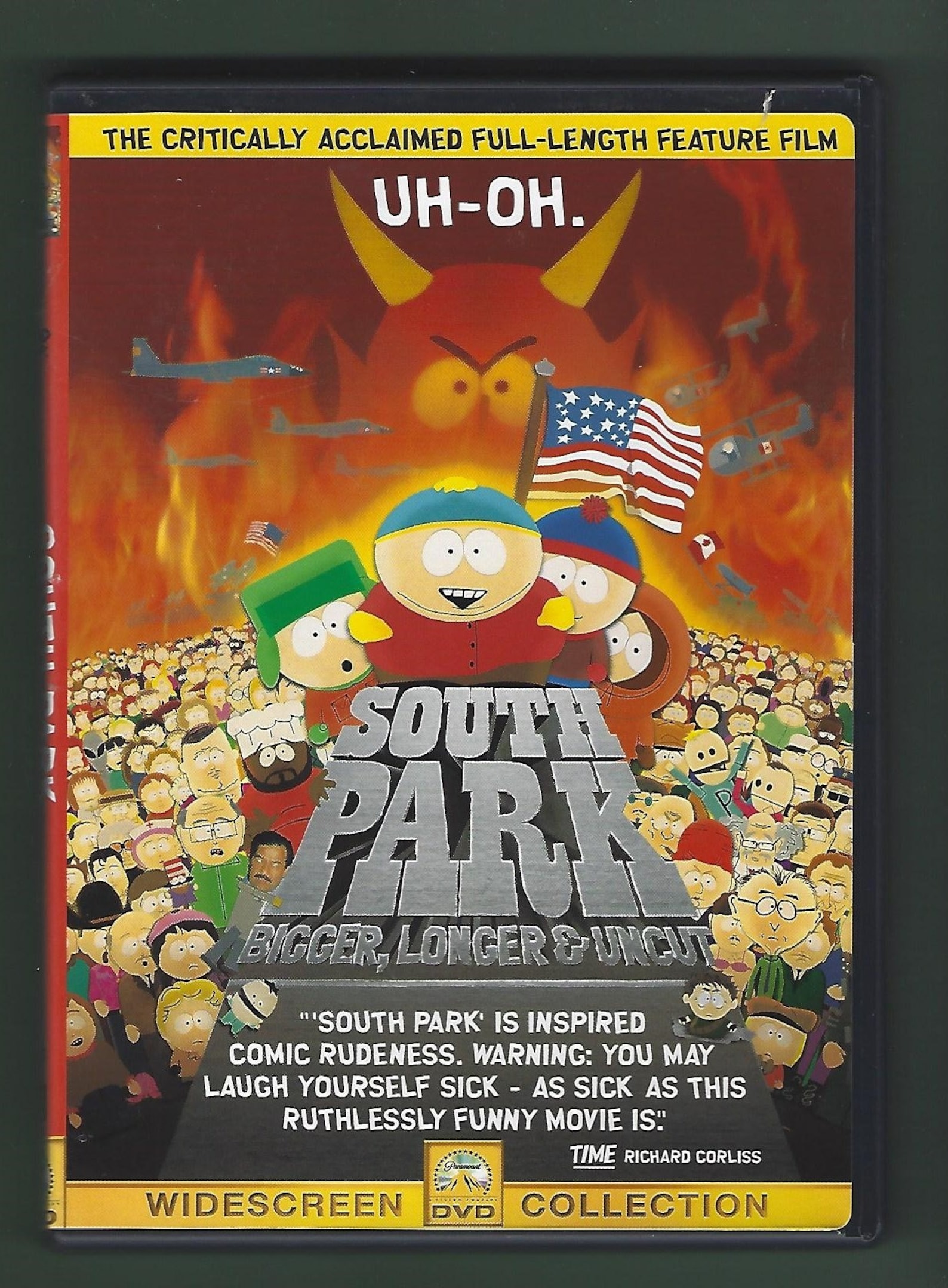 DVD South Park Bigger Longer & Uncut. used Good Etsy