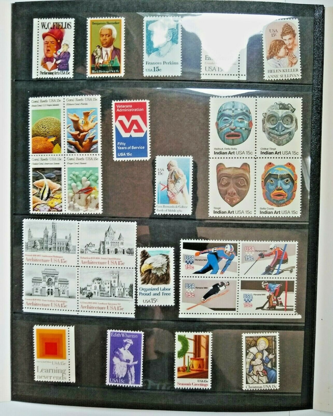 1980 USPS Mint Set of Commemorative