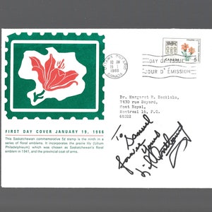 Singer Little Anthony Gourdine of Little Anthony and The Imperials - Autographed Canadian FDC W/COA