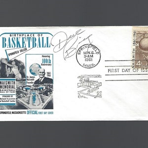 NBA Dave Bing - Basketball Hall of Fame - Autographed First Day Cover W/COA