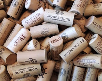 200 Synthetic Used Wine Corks Mixed Brands