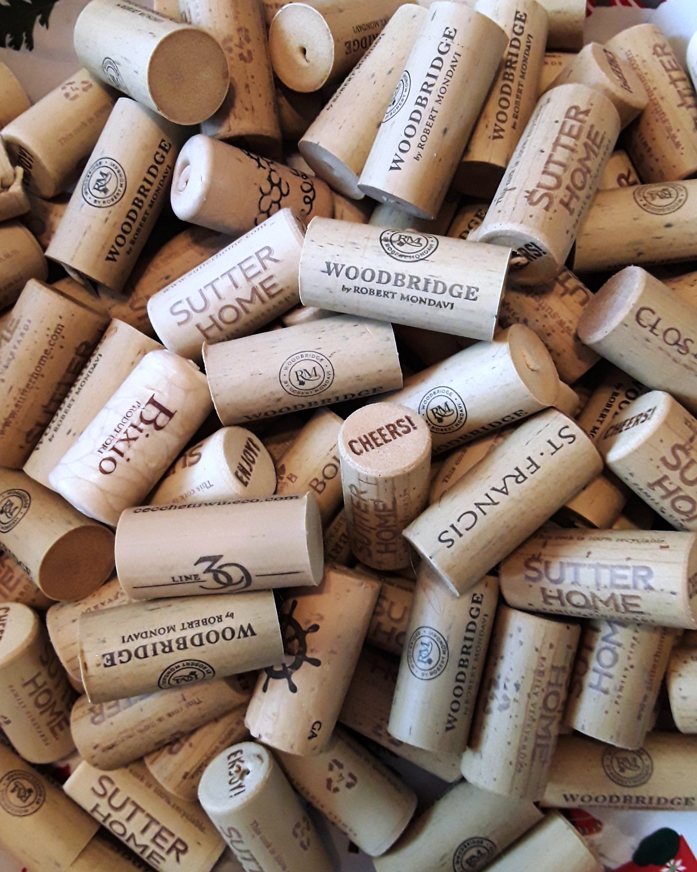 200 Synthetic Used Wine Corks Mixed Brands Etsy
