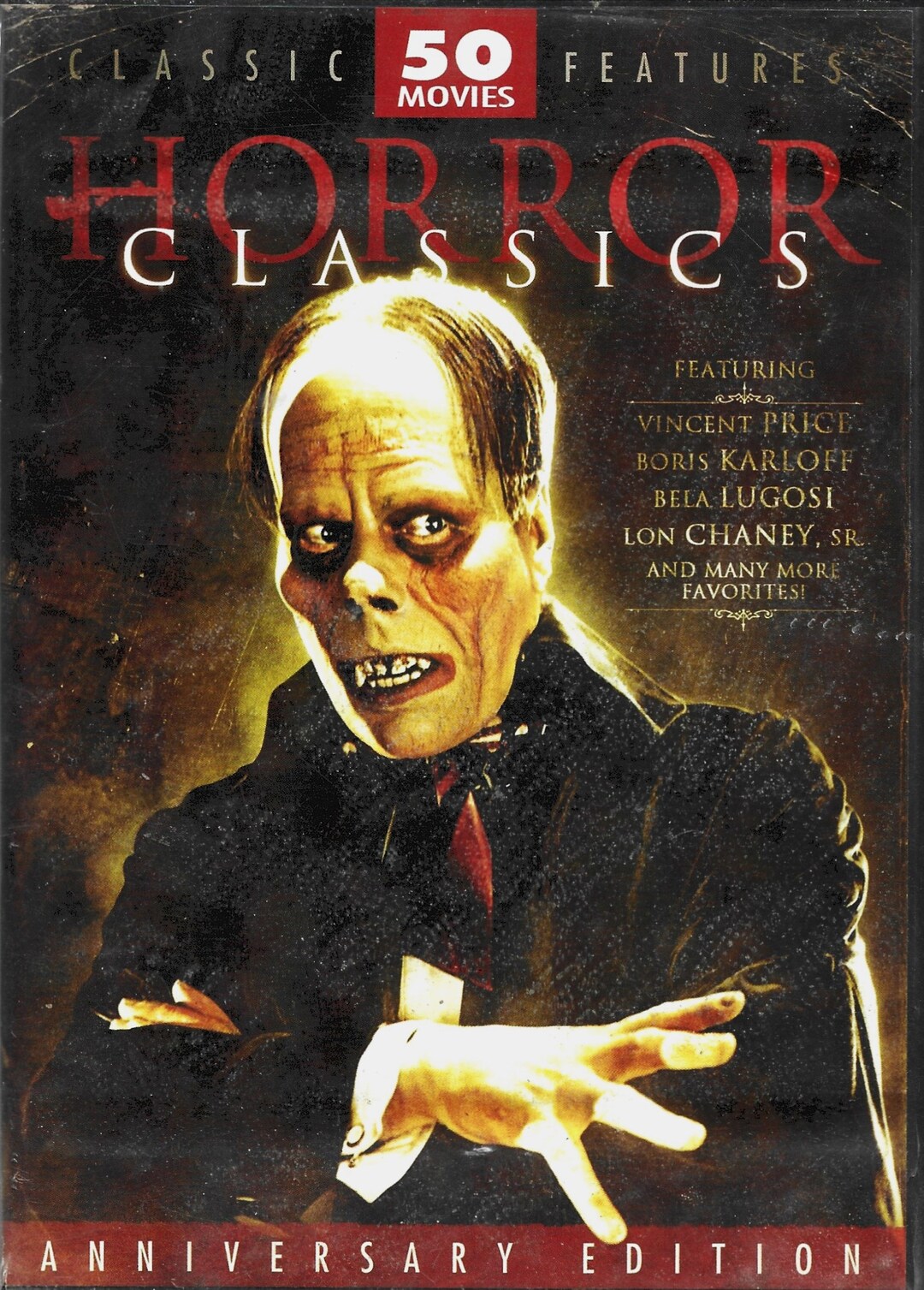 DVD Sci-fi Classics 50 Movies 2 Different, 1 Horror Classic