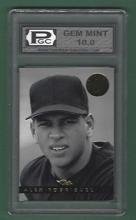 1993//2005 Alex Rodriguez 2 Rookie Cards 2 Other Cards Graded 10 