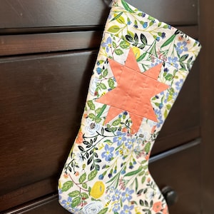 Christmas Quilted Stocking