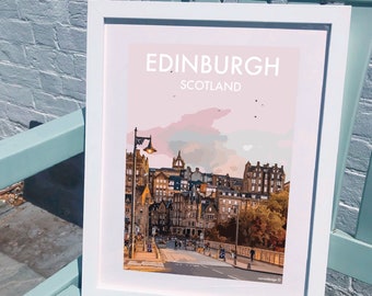 Edinburgh, Scotland - Print/Poster