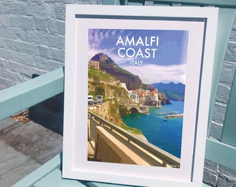 Amalfi Coast, Italy print / poster