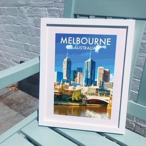 Melbourne City Print / Poster
