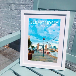 Bermondsey - London print / poster