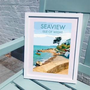 Seaview - Isle of Wight print / poster