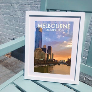 Melbourne City Print / Poster