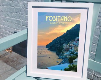 Positano, Amalfi Coast, Italy print / poster