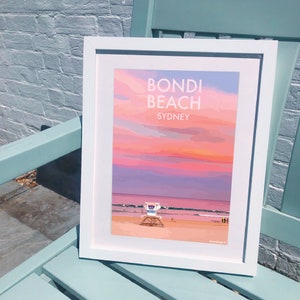 Bondi Beach Print / Poster