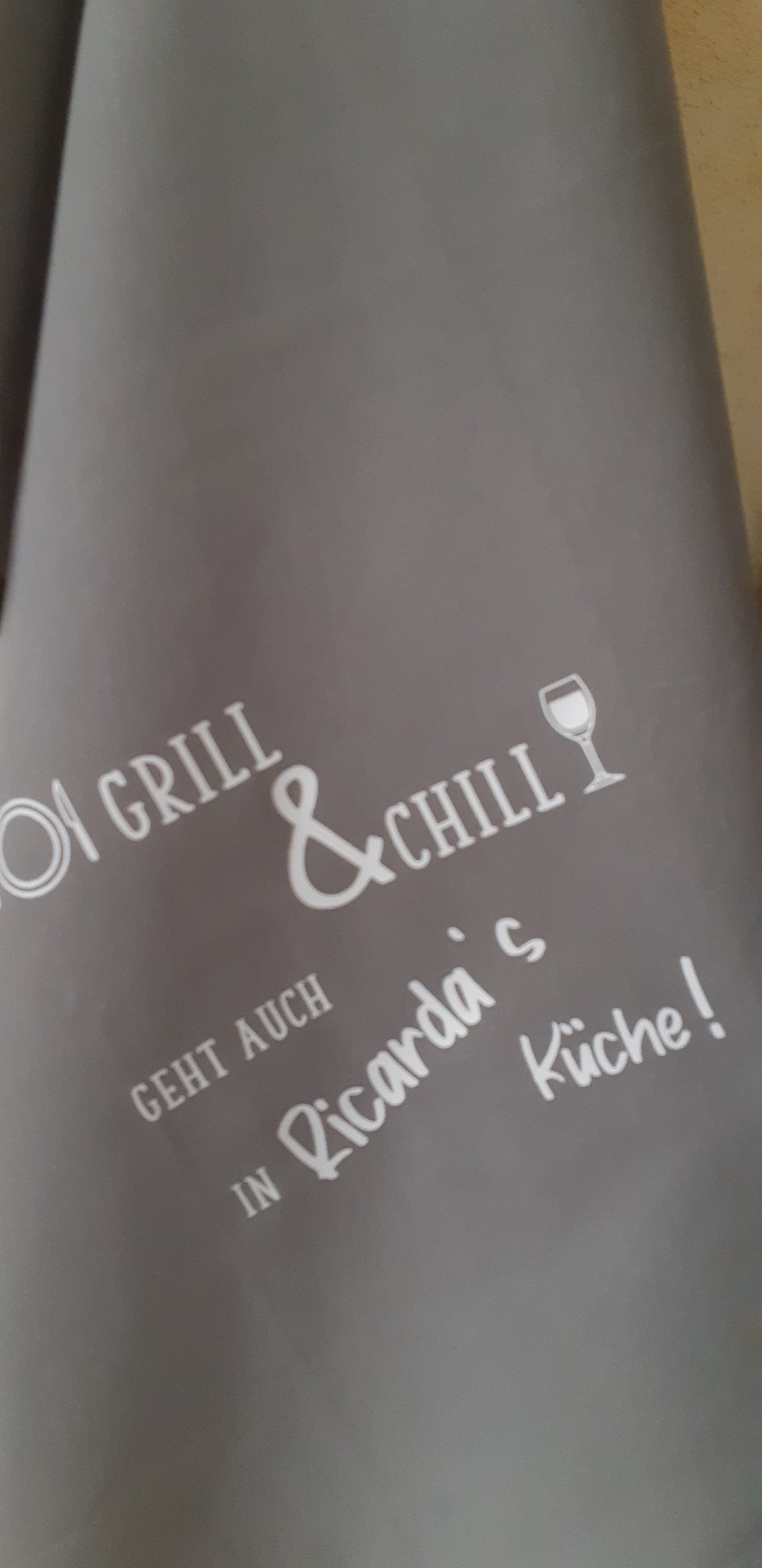 Geschirrtuch mit coolen Sprüchen Baumwolle personalisierbar Etsy