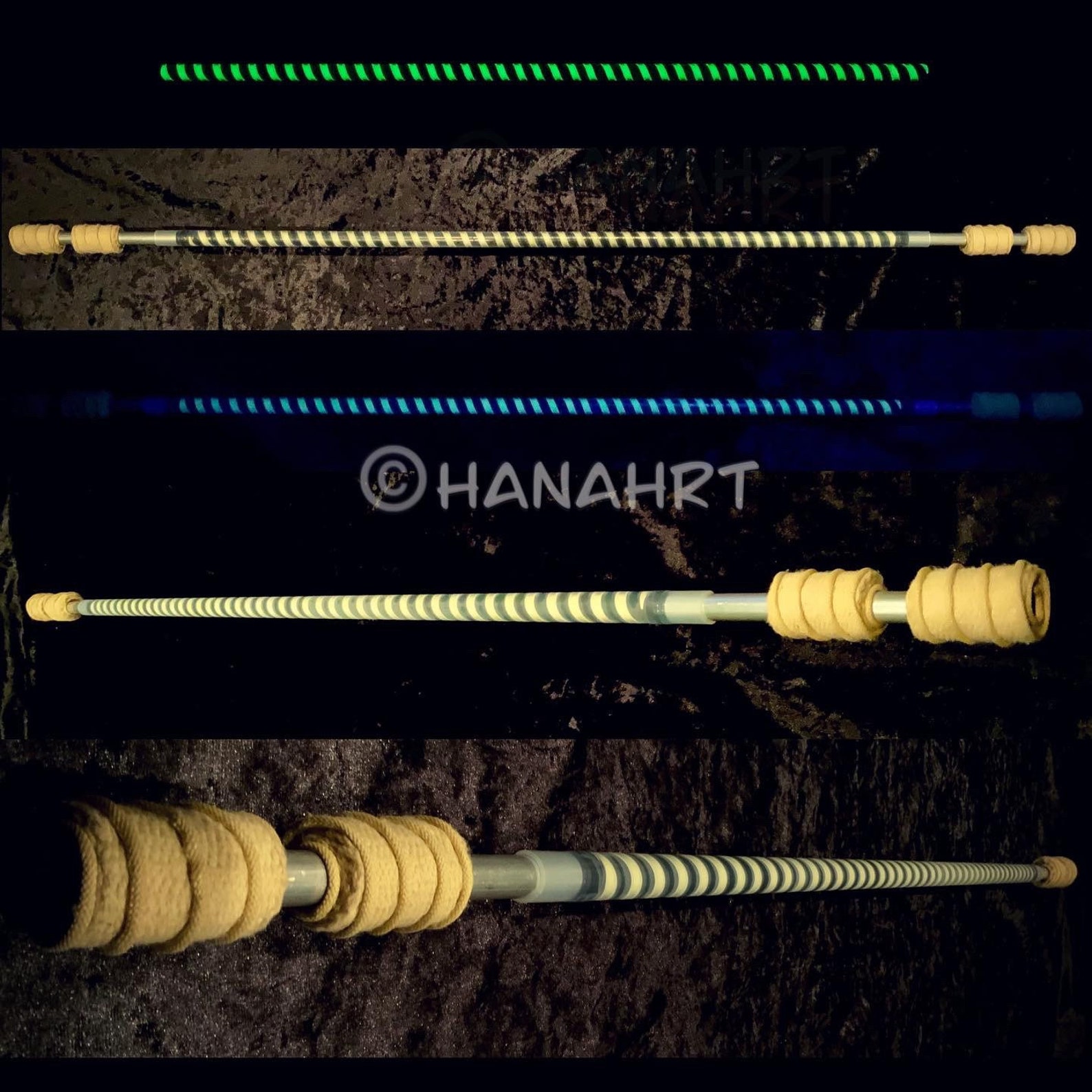 Fire Bo Staff Custom made to your measurements Etsy