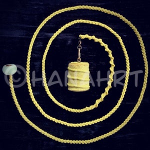 Kevlar Koru Dochtseil Dart/Feuer Poi mit wunderschönem austauschbaren handgeflochtenen Kevlar Blei/Docht Silikongriff & Drehgelenk.