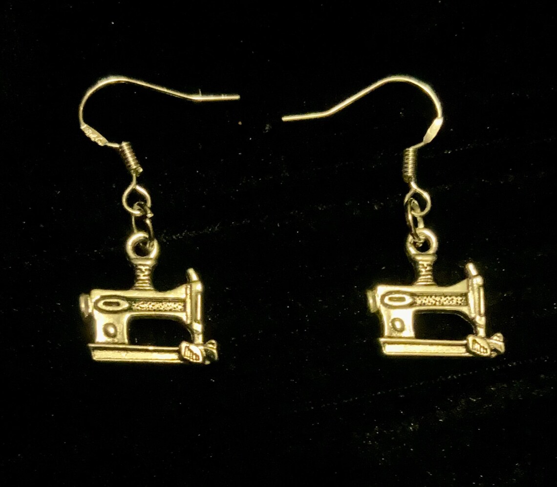 Sewing Machine Earrings Etsy