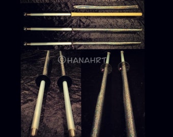 Medium/Less than 137cm Fire Swords with/without Wick Covers/Flame Guards (up to 137cm length)