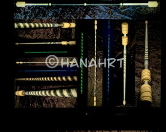 Bastone da fuoco HanAhrt personalizzabile (lunghezza massima = 138 cm)
