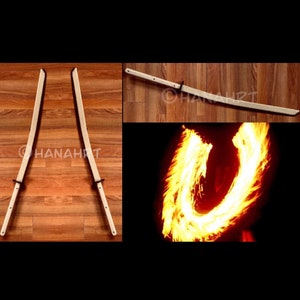 Fire Katana com/sem capa de pavio