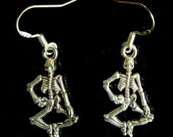 Dancing Skeleton Earrings