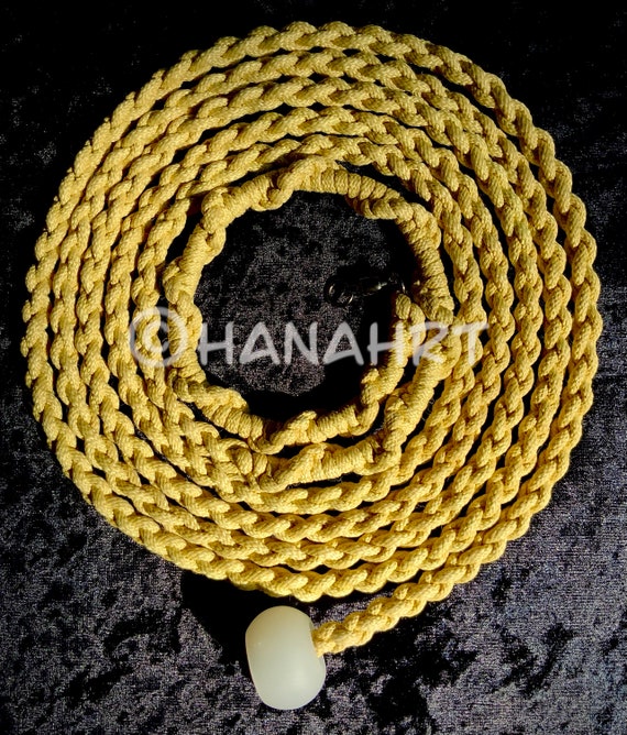 Fire Poi/rope Dart Braided Leads & Chains Etsy