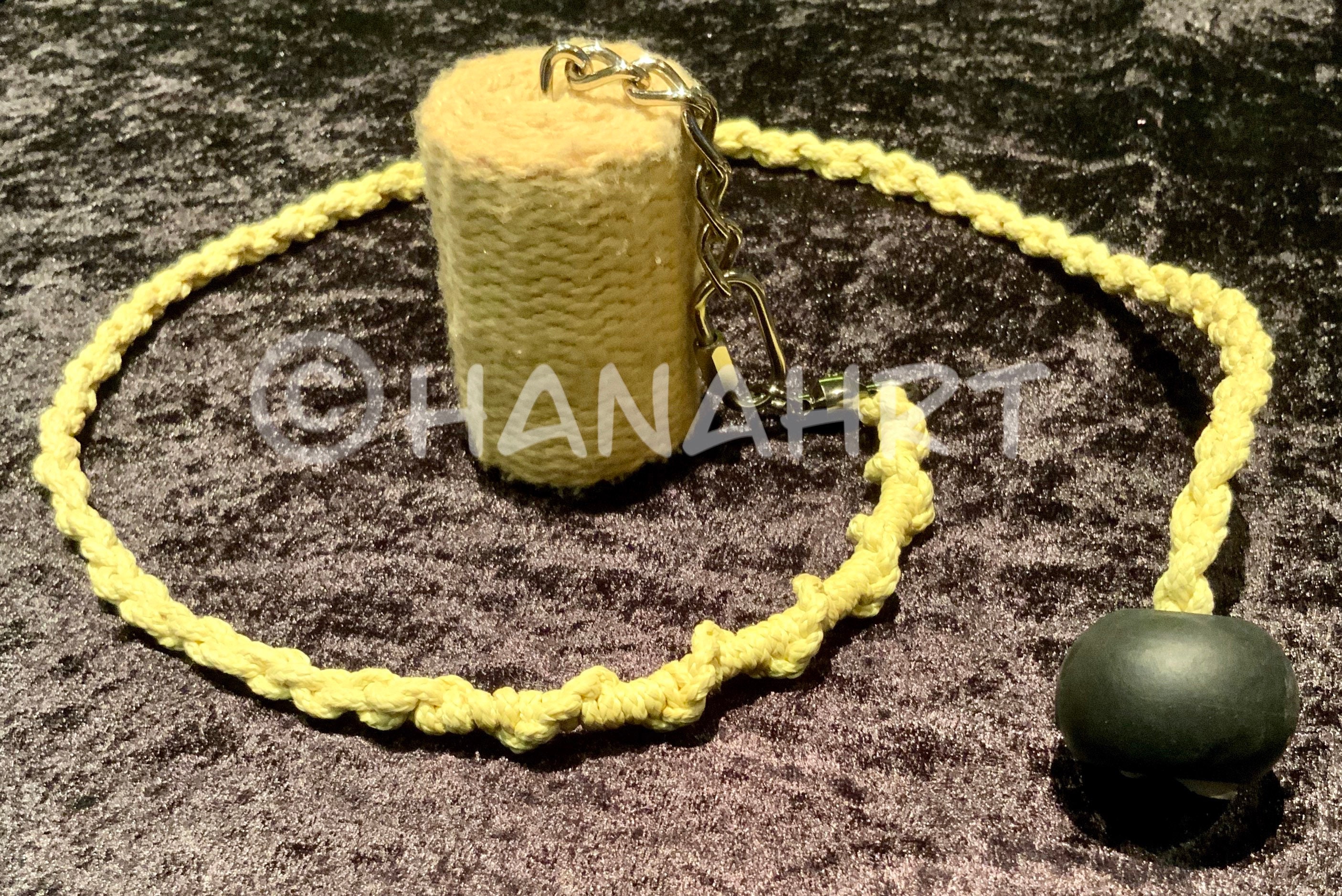 Fire Poi/rope Dart Braided Leads & Chains Etsy