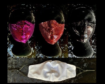 Maschera per il viso scintillante
