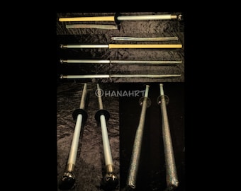 Long/138cm+ Fire Swords with/without Wick Covers and Flame Guards (138cm+ in length)