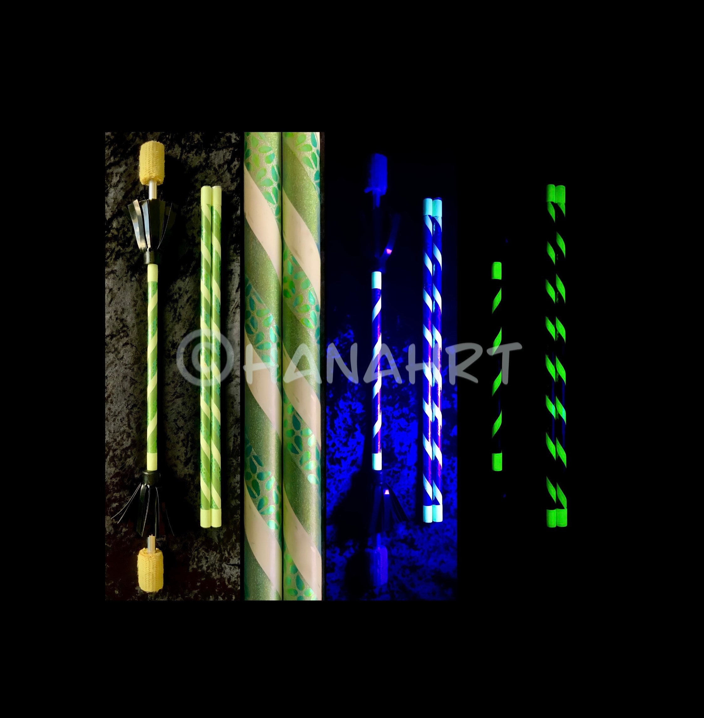 Fire devil sticks - Etsy 日本