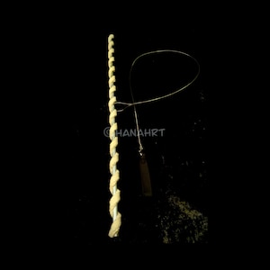 Full Length Koru Wick Fire Levitation Wand