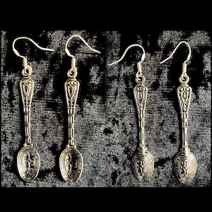 Boucles d'oreilles cuillère
