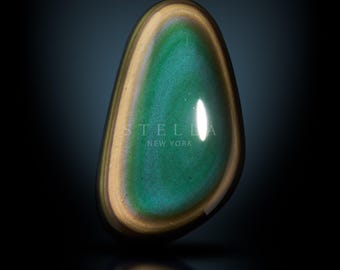Rainbow Obsidian Palmstone | Newly Polished