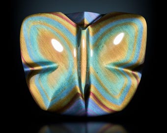 Rainbow Obsidian Butterfly