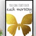 see more listings in the Gold Butterfly Prints section