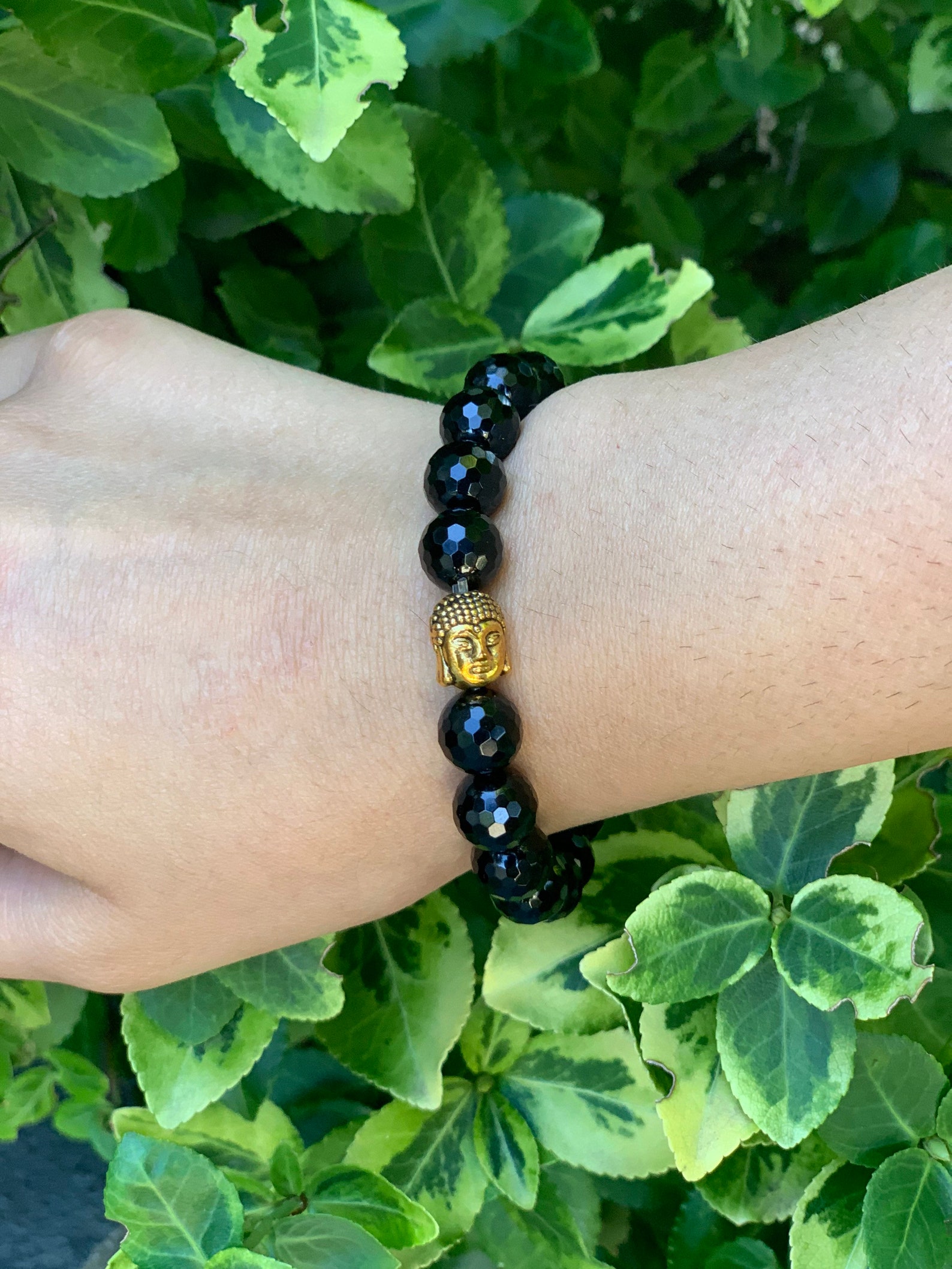 Buddha Beaded Bracelet, Meditation Bracelet, Spiritual Bracelet, Yoga