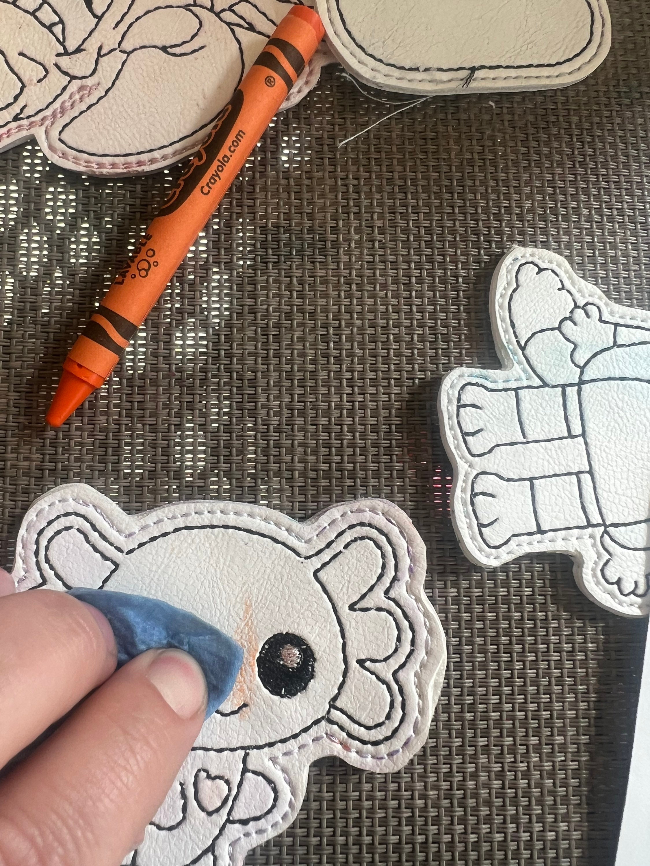 Reusable Coloring Characters