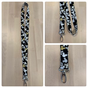 Disney Mickey Mouse Lanyard with Swivel Lobster Clasp