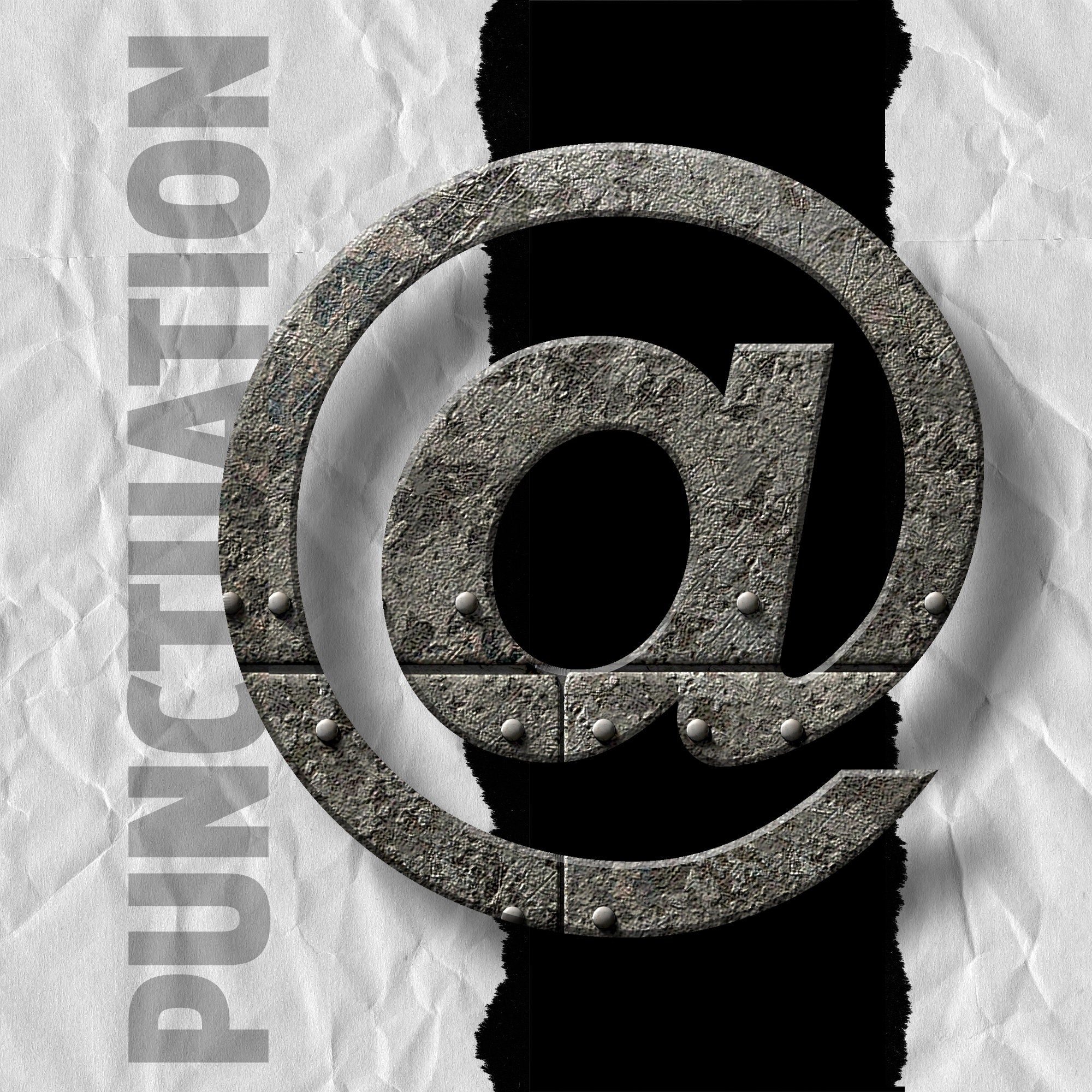 RIVETED METAL Alphabet #42: Printable Transparent Png Files - Clip Art ...