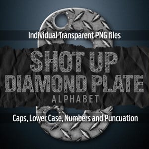 DISPARO DE PLACA DE DIAMANTE Alfabeto n.° 121: Archivos PNG transparentes imprimibles, imágenes prediseñadas, archivos de corte, arte digital, sublimación Cricut, superposiciones