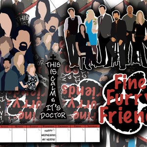 Individual Die Cut Criminal Minds Quotes and Team Stickers
