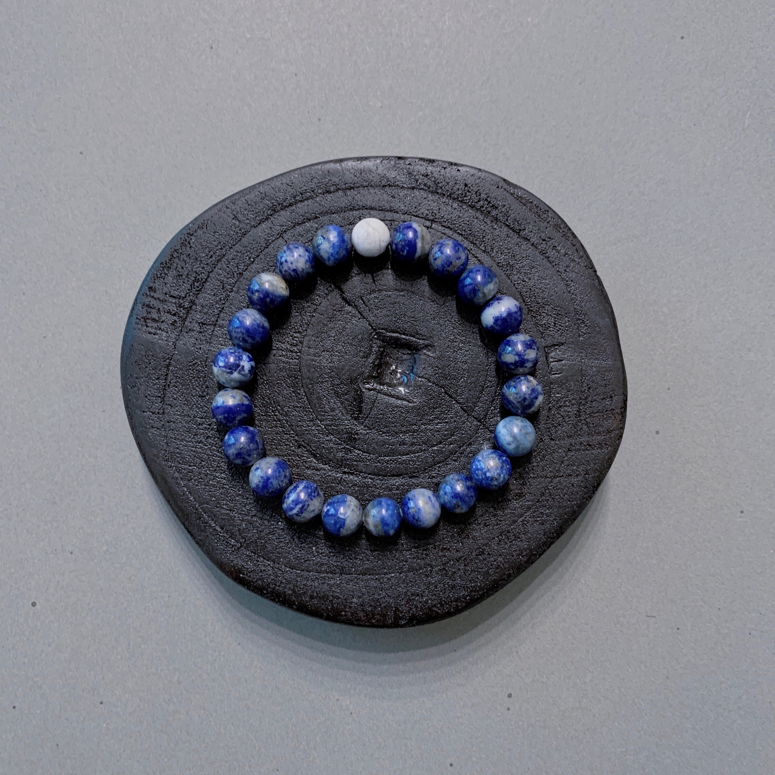 Lapis Lazuli Bracelet – Brings Peace and Harmony, Stretch Bracelet, Healing Bracelet, Mens Bracelet, Womens Bracelet, 8mm beads