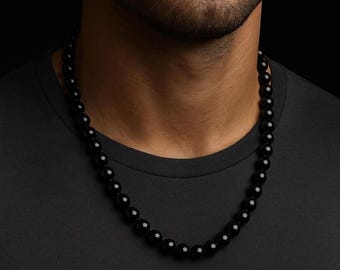Black Obsidian Necklace Shields Against Negativity